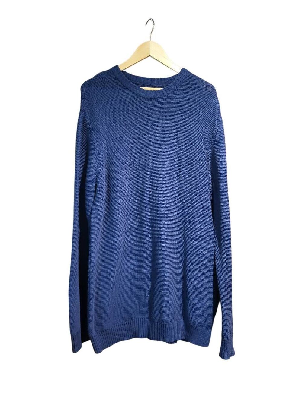 Pact Sweater Men's XL Navy Blue Organic Cotton Crew Pullover Cozy